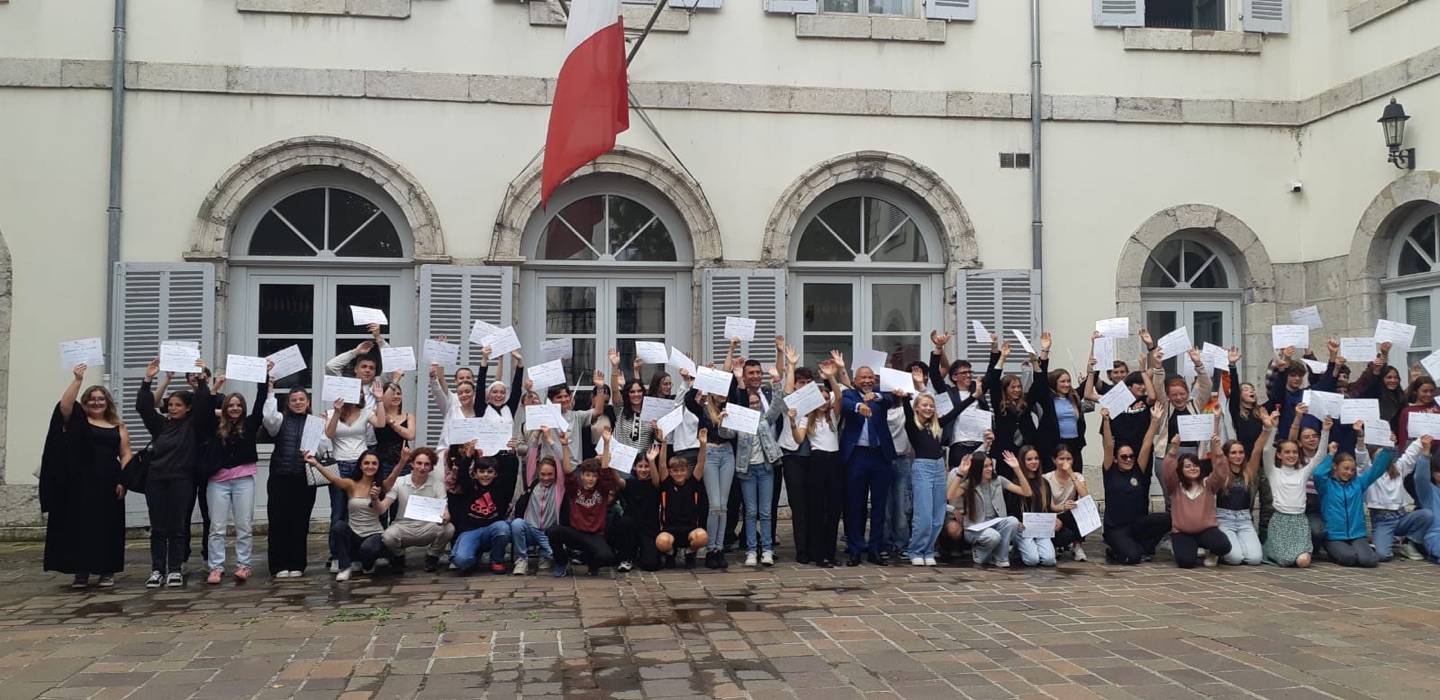 Retour sur la cérémonie dédiée aux élèves Ambassadeurs et Ambassadrices de l’égalité