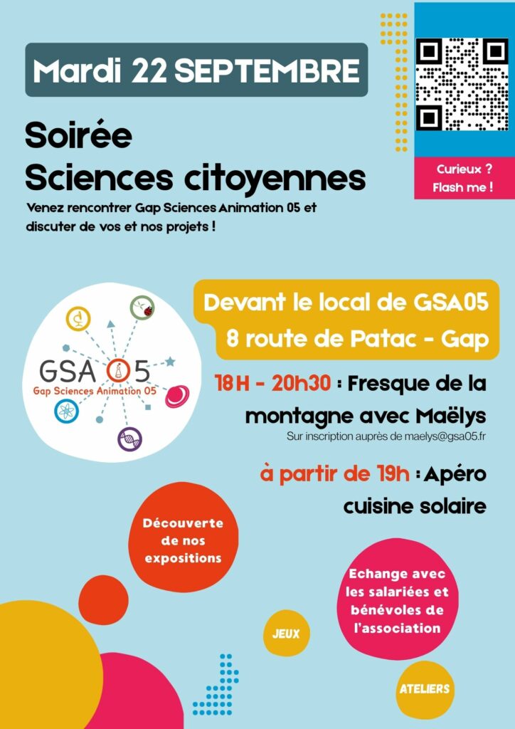 Soirée sciences citoyennes